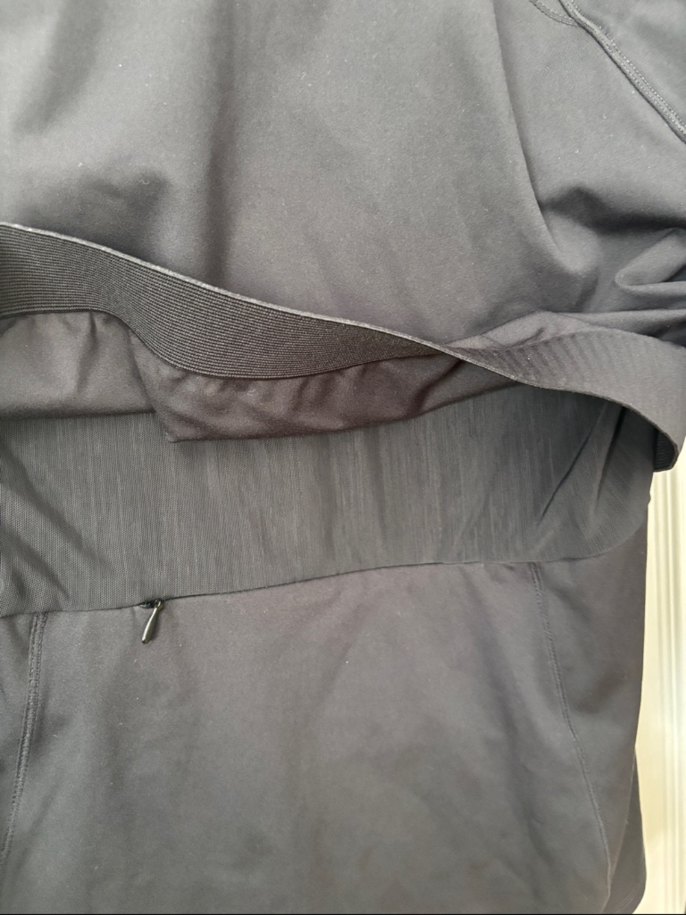 NWT Fabletics Black Trinity Performance Jacket Size Medium - Picture 7 of 8